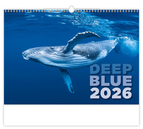 Kalendář Deep Blue